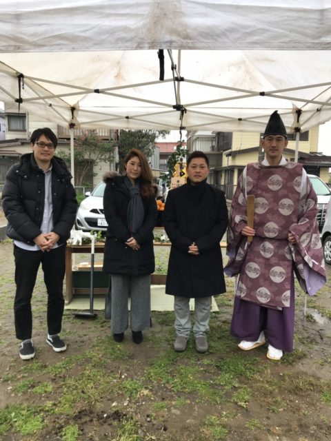 林2丁目　三村様邸　地鎮祭⛩