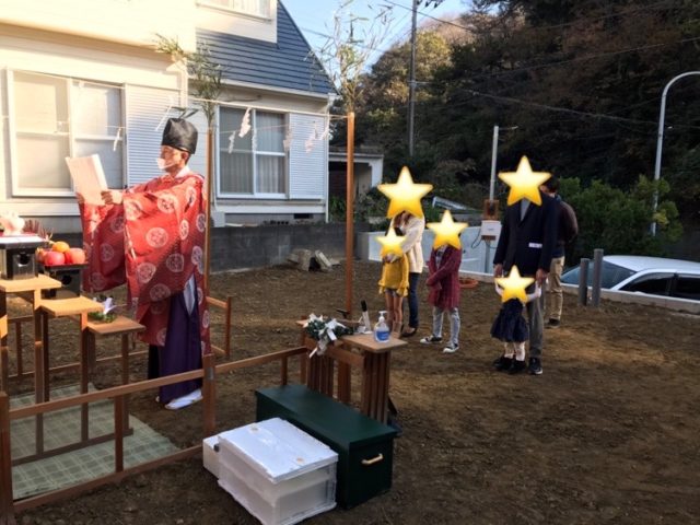 横須賀市ハイランド　N様邸　地鎮祭🏠